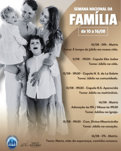 Semana Nacional da Família 2025