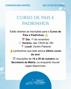 Comunicados 18-19 Out 2025-a