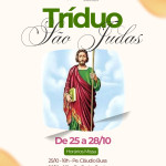 Festa em honra a São Judas Tadeu.