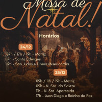 Missas de Natal 2025