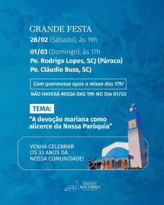 Dia 28.02.2026 Festa
