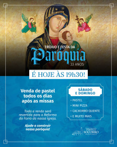 Início Tríduo 2026