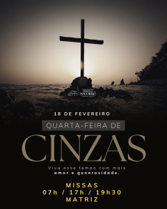 Quarta-feira de Cinzas 2026