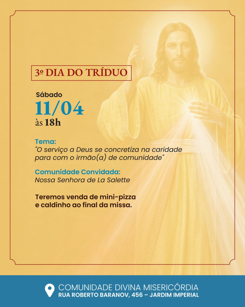 Festa Div Miseric 2026 - Dia 3