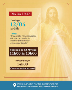 Festa Div Miseric 2026 - Festa