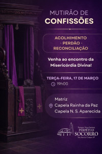 Mutiração de Confissões Dioc 2026 PNSPS