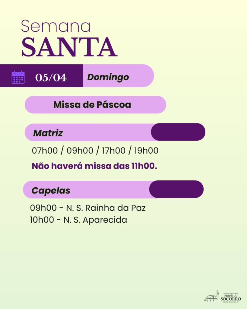 Semana Santa 2026 - Dom 0504