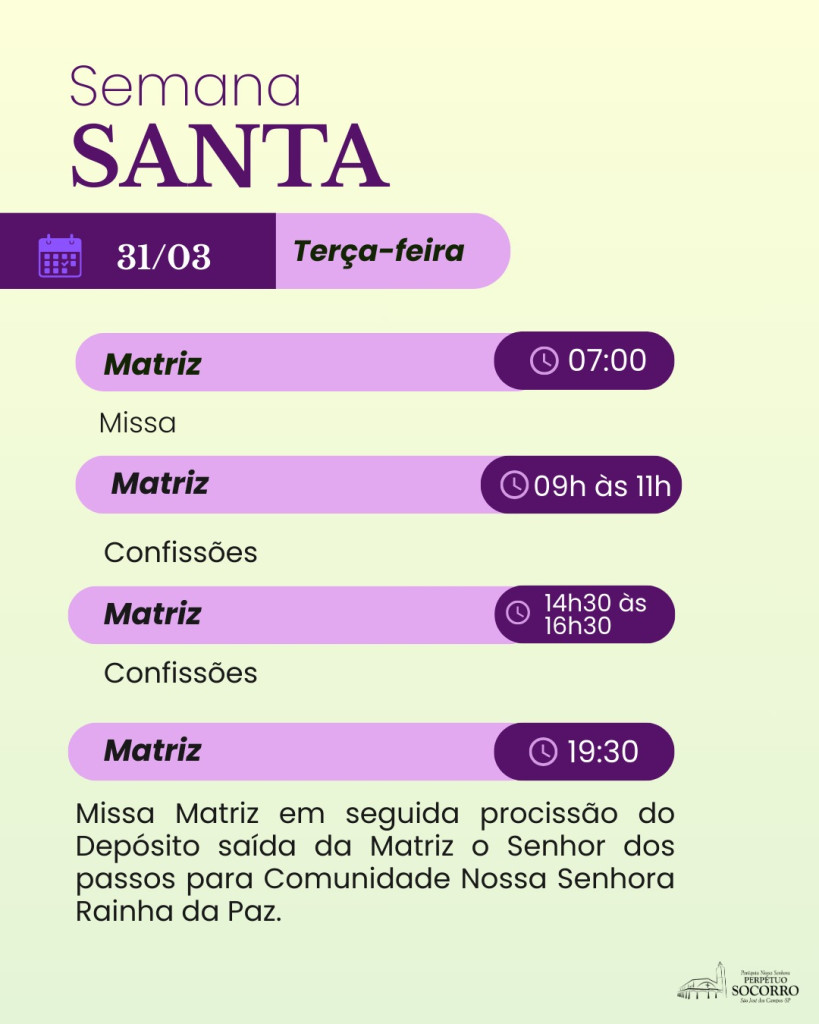 Semana Santa 2026 - Ter 3103