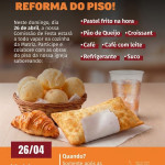 Venda em prol da Reforma do Piso