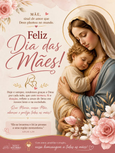Feliz dia da mães 2026