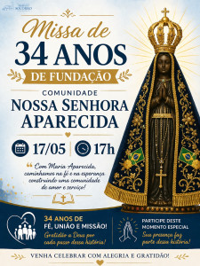 Missa Fundação Ap 17 maio 2026