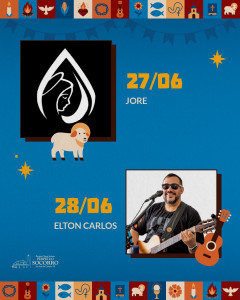 Festa Padroeira 2026 dias 27 e 28
